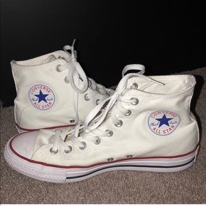 White high top converse